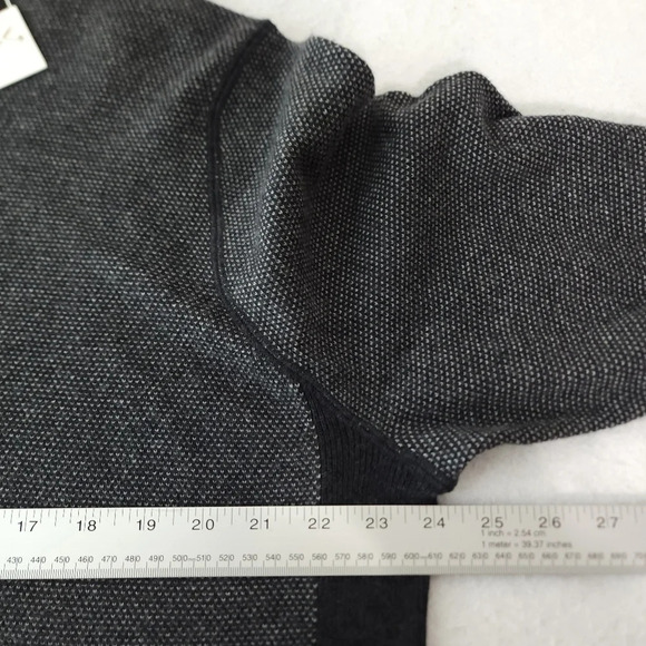 NEW Vince Cashmere Wool Blend Bird's Eye Henley Sweater - Picture 8 of 10